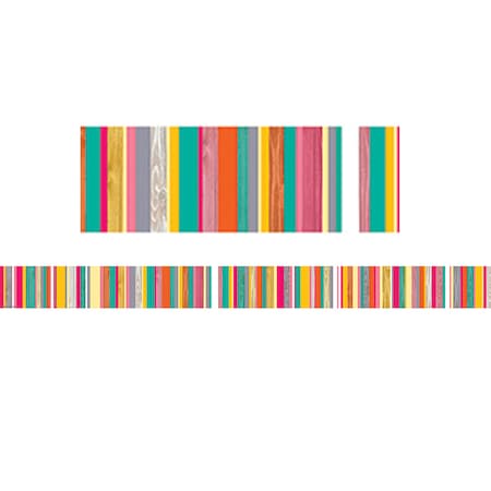 Teacher Created Resources Tropical Punch Straight Border Trim, 35 Feet/Pack, PK6 TCR2658